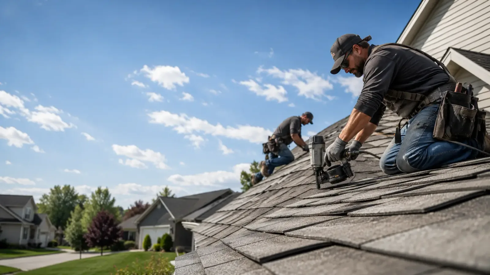 Storm Damage Roof Repair in Sandy Hook, MS near me